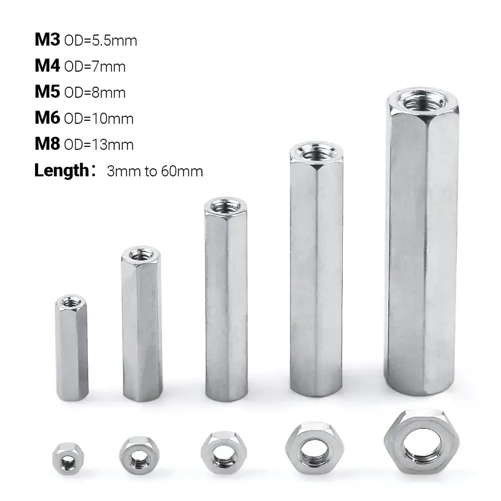 hex spacers